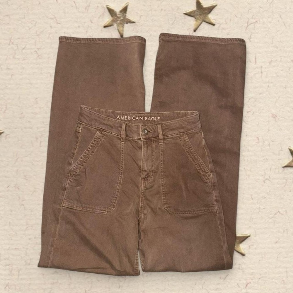 Y2K Brown Corduroy Baggy Loose Fit Pants